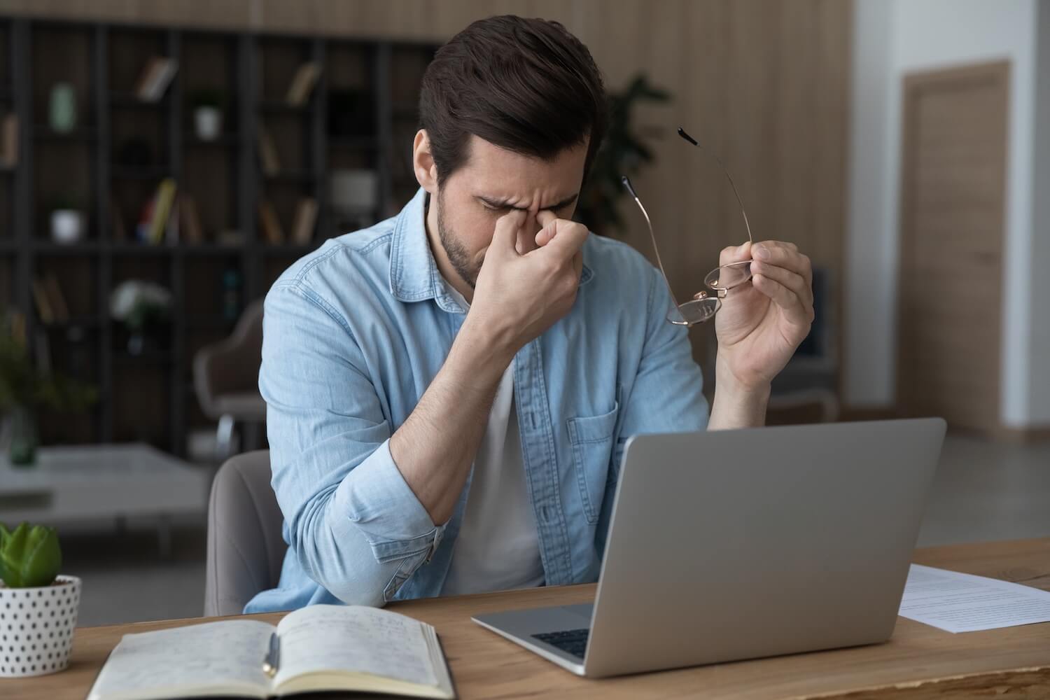 Man suffers from emotional distress