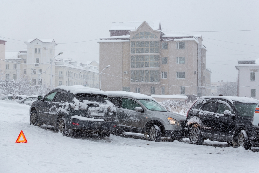 Photo of Car Accident in Winter